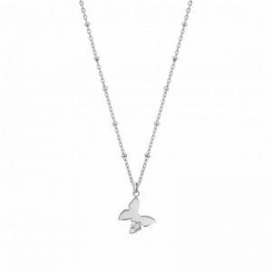 مصنع ومورد مجوهرات مخصصة OEM Odn Butterfly Necklace في تاجر جملة من الفضة الإسترليني عيار 925