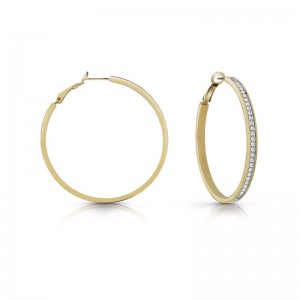 Custom Jewelry Manufacturing Oversized Hoop Cz Earrings In 925 Sterling Silver 14k Gold Vermeil Jewelry Wholesaler