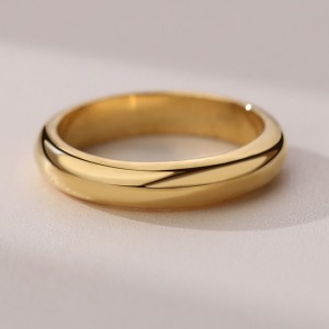 Gioielli con anelli in argento 925 con finitura lucida su misura