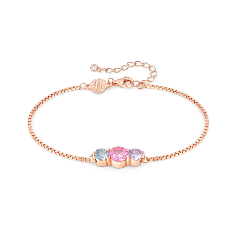 Custom Made rose gold plated silver bracelet Jewelry Manufacturer in China