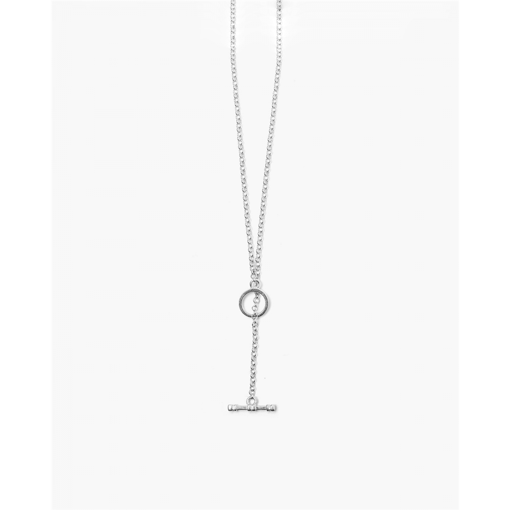 Realizzazione personalizzata di un semplice argento sterling con collana a barra grossista