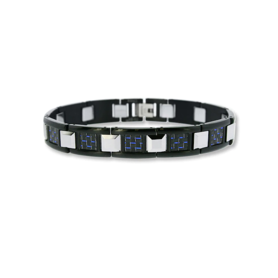 Bracelet personnalisé en acier inoxydable pour hommes, bijoux OEM/ODM et tungstène, fabrication de bijoux sur mesure, vente en gros