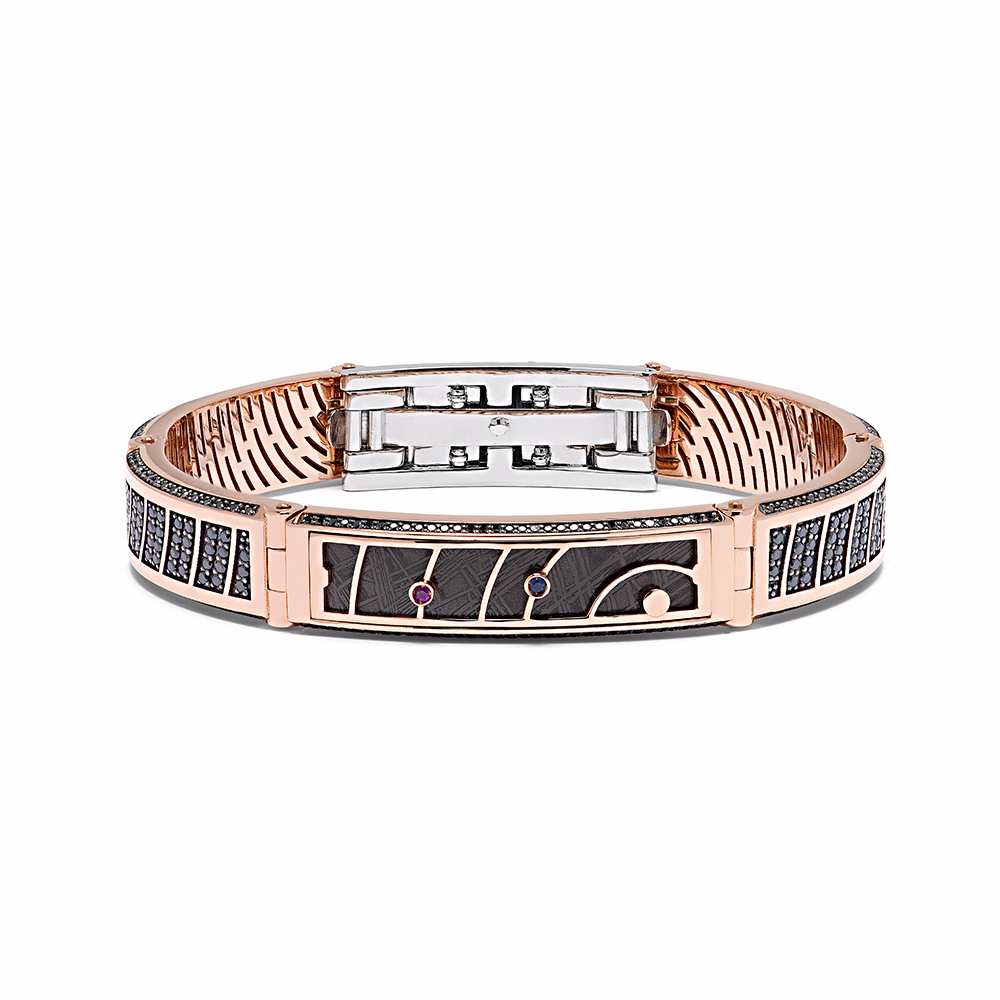 Wholesale Custom Mens Italian Jewelry design rose gold bracelet supplier OEM/ODM Jewelry