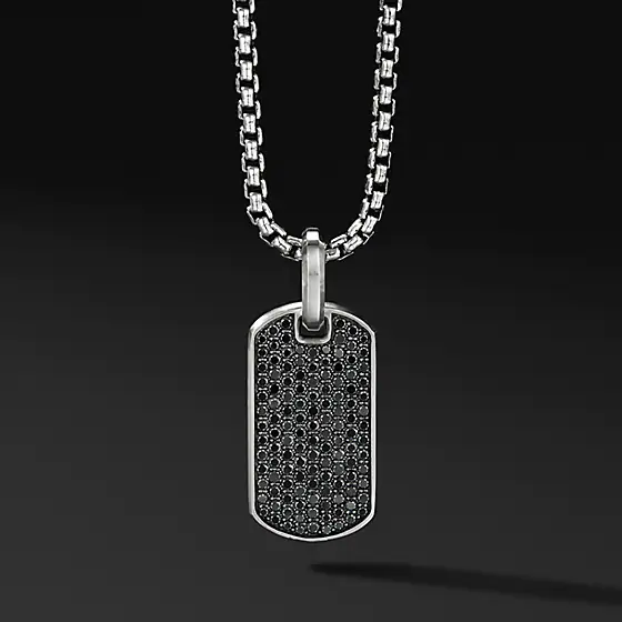 Wholesale Custom Mens Sterling Silver Necklace OEM OEM/ODM Jewelry supplier