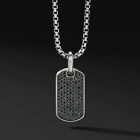 Collier en argent sterling personnalisé pour hommes, fournisseur de bijoux OEM/ODM, vente en gros