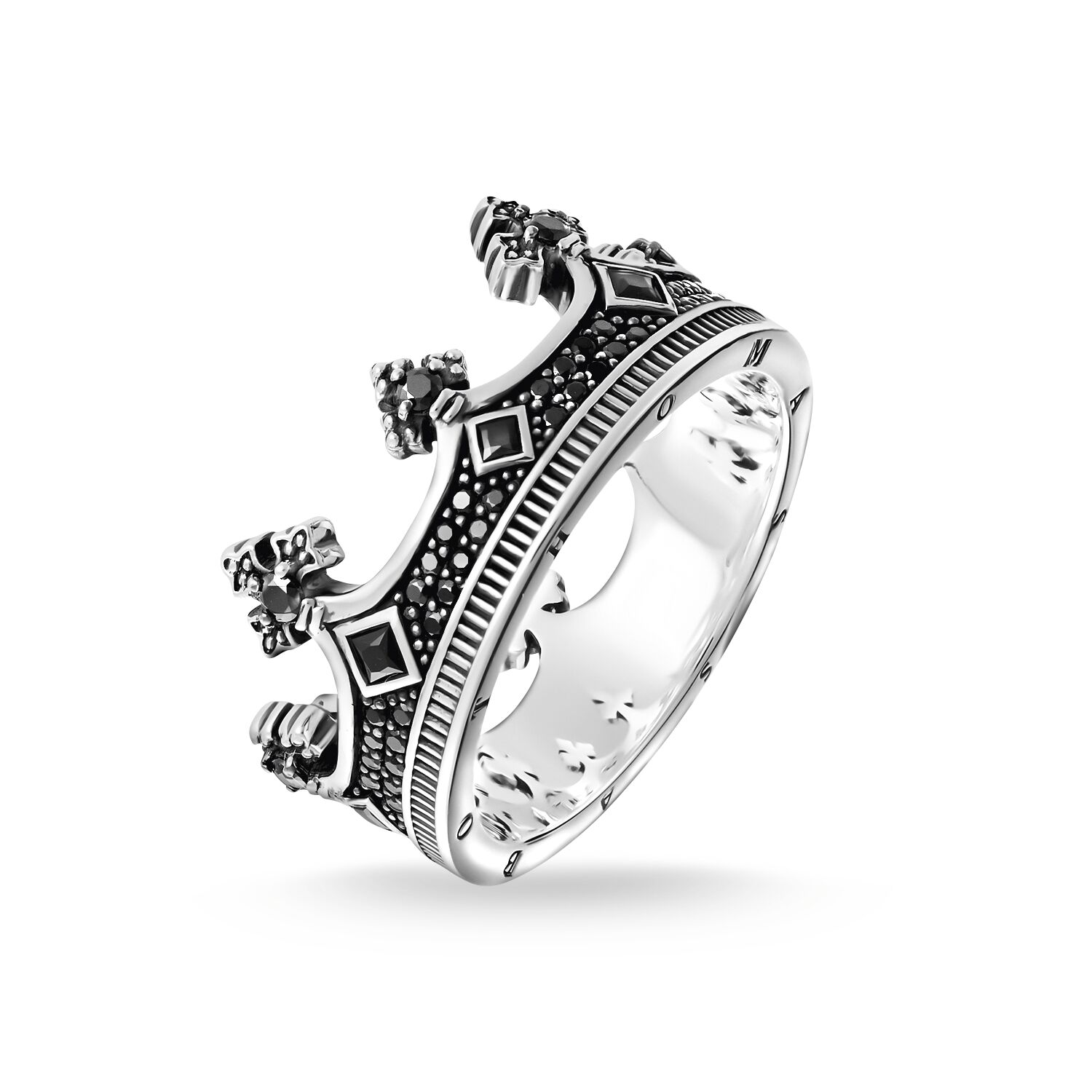 Wholesale Custom Mens ring jewelry made of OEM/ODM Jewelry blackened 925 Sterling silver offer OEM service