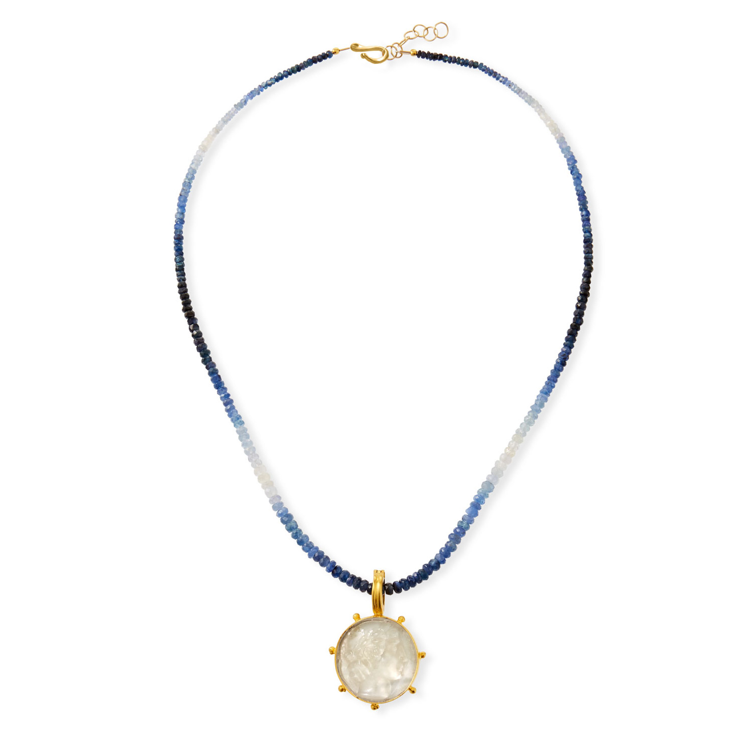 Wholesale Custom Sapphire Necklace OEM/ODM Jewelry Italian Pendant or CZ sterling silver pendant OEM
