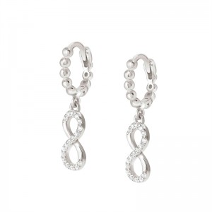 Custom Silver Earrings Zircon Jewelry Factory wholesale Manufacturers