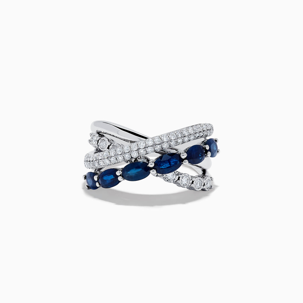 Custom Silver Ring Design för kvinnor med sten