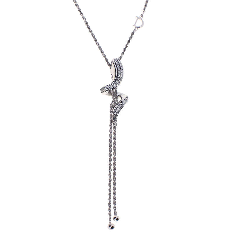 Diseño blanco personalizado al por mayor del collar del oro de la joyería de OEM/ODM que graba su joyería