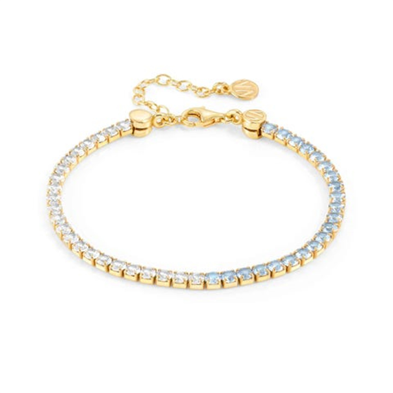 Custom cubic zirconia tennis bracelet OEM silver jewelry maker