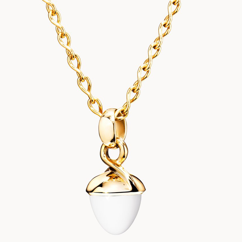 Ciondolo per collana in argento placcato oro 18k dal design personalizzato, oltre 7600+ rivenditori