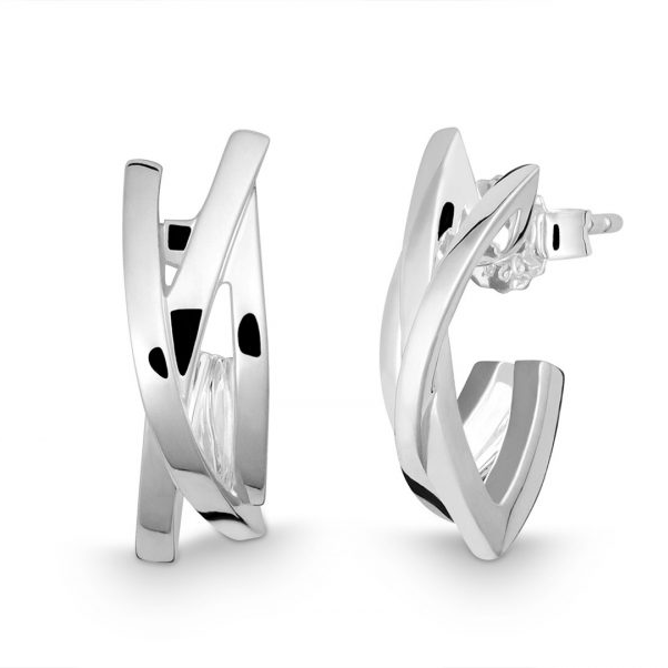 Individuelle Design-Ohrringe aus 925er Sterlingsilber