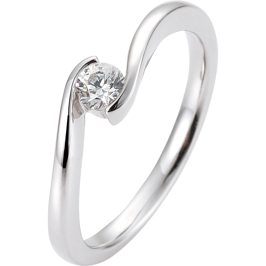 Cincin CZ desain khusus yang dapat diukir perhiasan perak 925 grosir