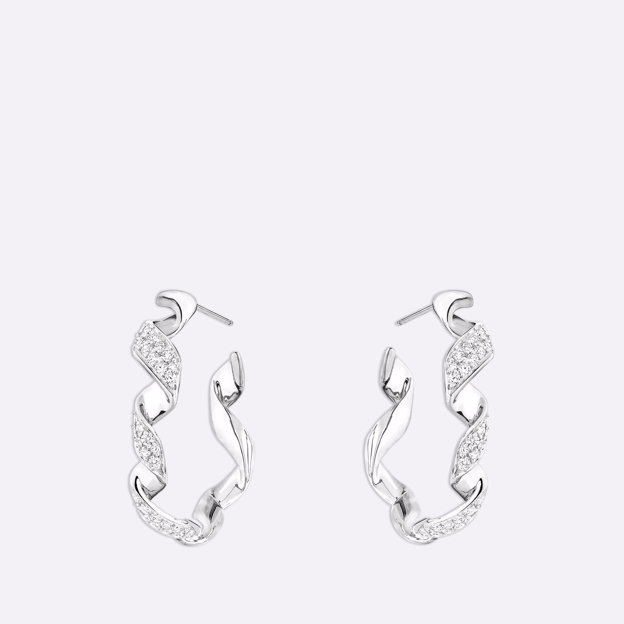 OEM/ODM smykker Specialdesignede øreringe i 18 karat hvidguld smykker Leverandører Producenter