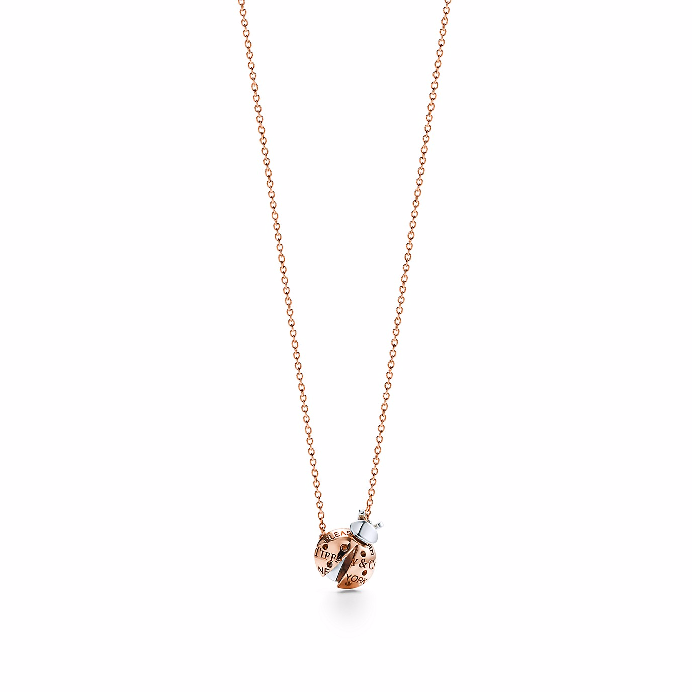 Gioielli OEM/ODM Ciondolo di gioielli dal design personalizzato in oro rosa 18 carati e argento sterling