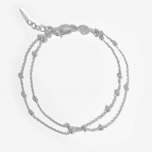 Chaîne de bracelet de bijoux de conception personnalisée en argent sterling 925