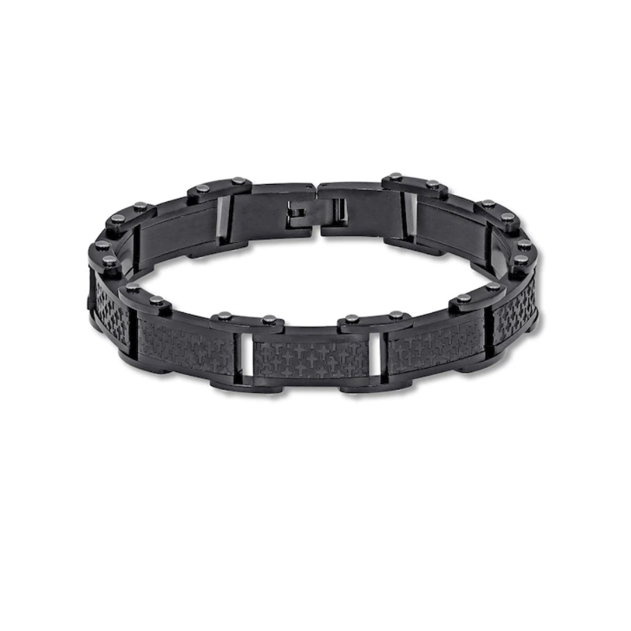 Brugerdefineret design til mænds armbånd Engros 925 sølv smykker producent