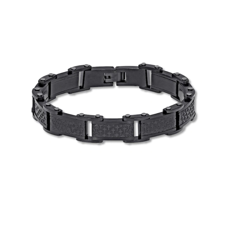 Pulseira masculina de design personalizado atacado fabricante de joias de prata 925