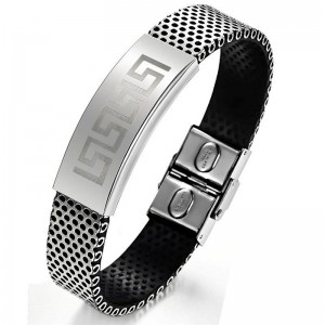 Fabricant et grossiste de bracelets en argent pour hommes sur mesure