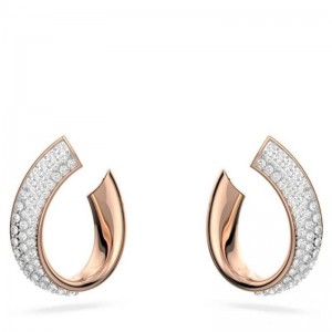 Custom design your jewelry OEM ODM Rose Gold Toned Exist small hoop earrings wholesaler
