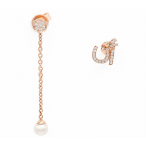Custom earrings wholesale jewelry all available in rose gold, yellow gold or silver