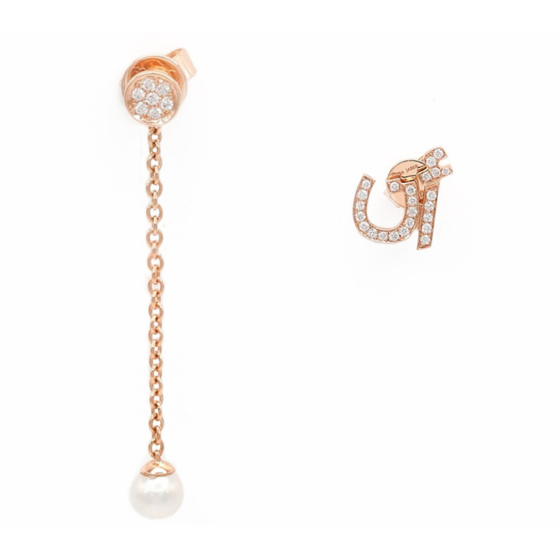 Custom earrings wholesale jewelry all available in rose gold, yellow gold or silver