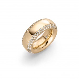 Anéis de ouro personalizados fabricantes de joias CZ de prata esterlina no atacado