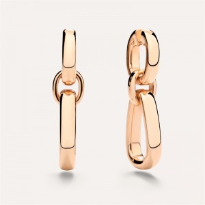 Custom jewelry earrings pendants vermeil rose-gold 18kt