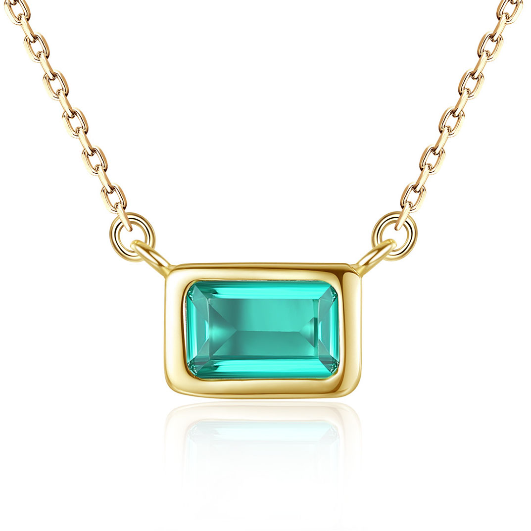 Изготовление ювелирных изделий на заказ OEM ODM CE кулон ожерелье из 14-каратного золота