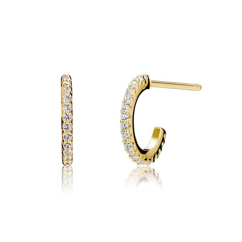 Custom jewelry wholesaler OEM ODM unusual cubic zirconia earrings jewelry pieces