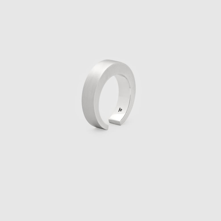 Custom logo ring maker sterling silver jewelry manufacturer