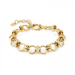 Custom made 18k gold plated bracelet fine silver jewelry OEM supplier