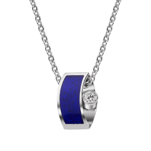 Fornecedor OEM de joias com pingente de colar fino de diamante GAI personalizado