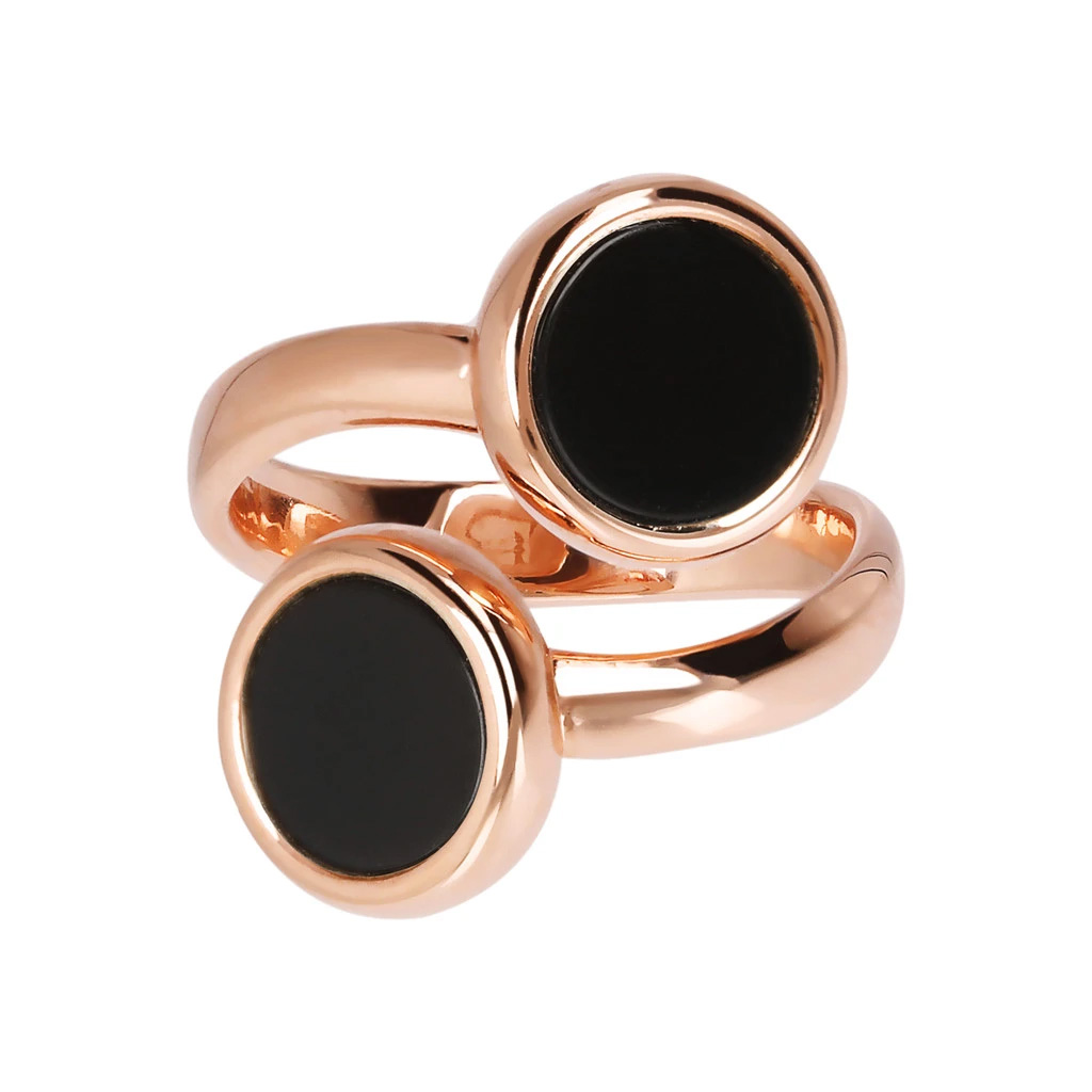 Wholesale Custom OEM/ODM Jewelry made UK ring in 18K Rose Gold Plating Cubic Zirconia Designer