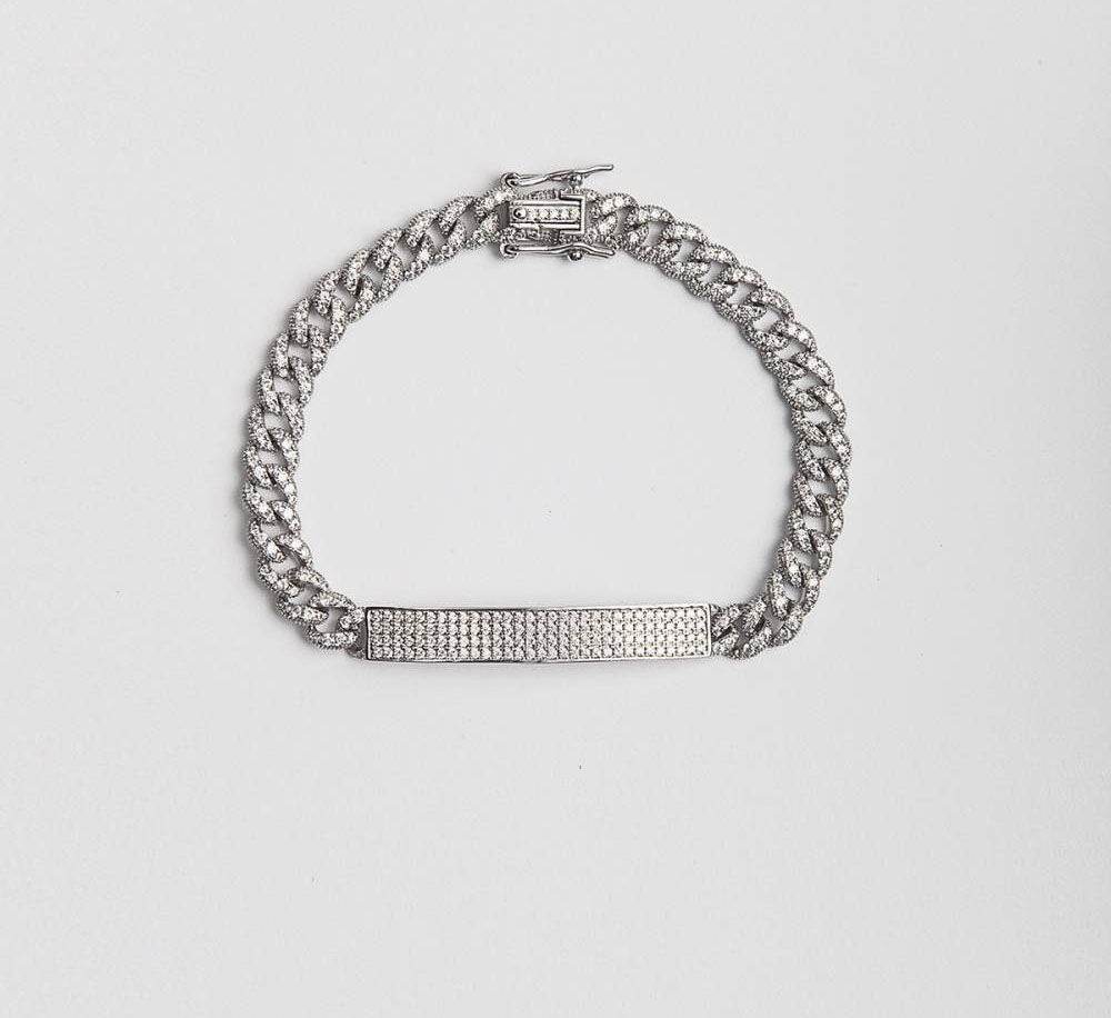 Fabricant de bijoux de bracelet de chaînes en argent sterling pour hommes sur mesure