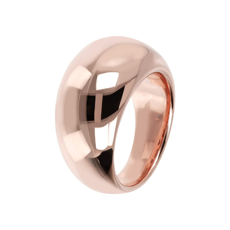 Custom made rose gold plated ring jewelry depending on the type of font or shape you want to use