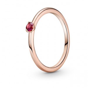 Maßgeschneiderter rosévergoldeter Ring mit Zirkonia-Schmuck in China