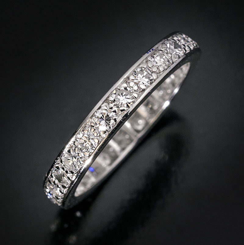 Custom made russian diamond wedding band create the jewelry piece of your dreams