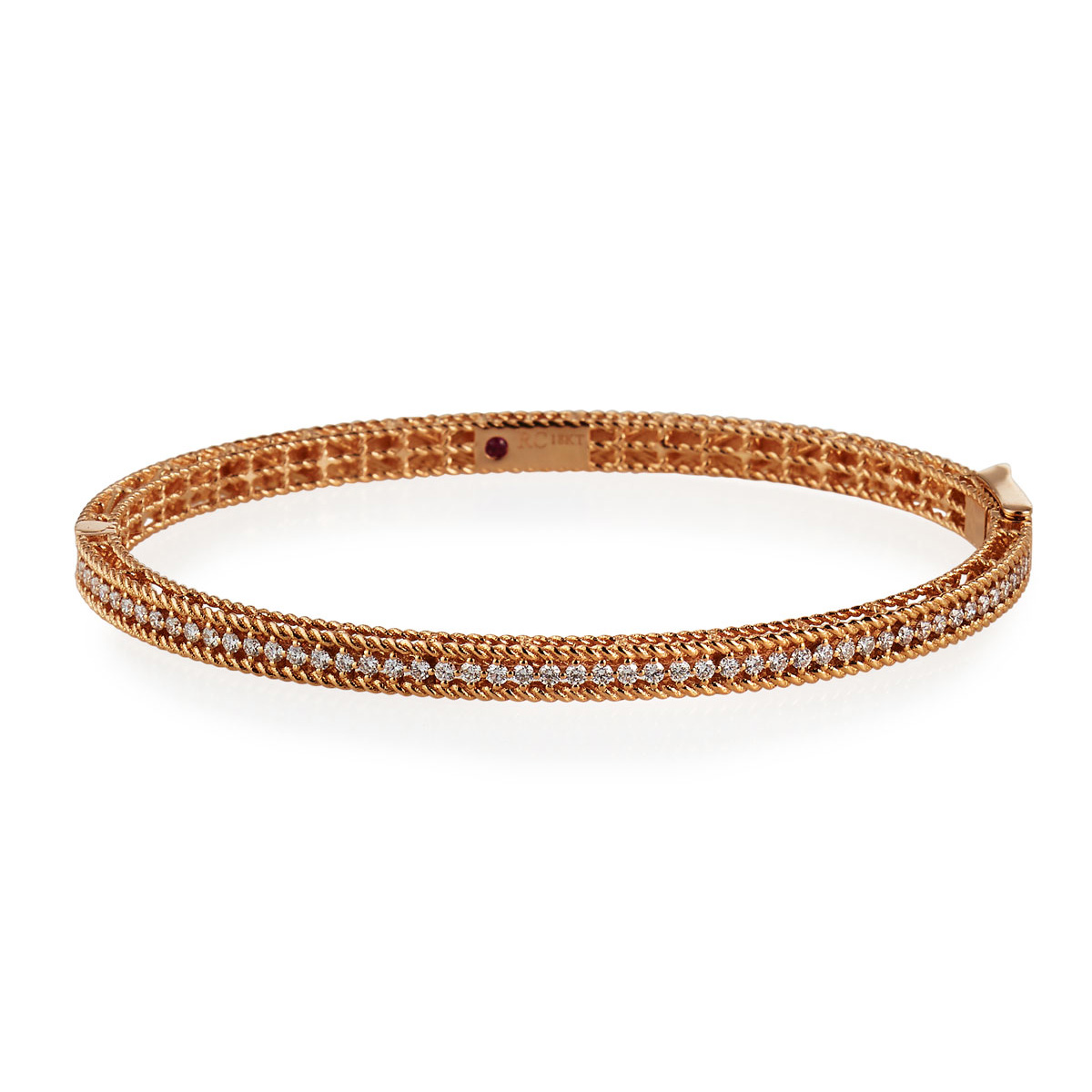 Grossist OEM/ODM smycken specialtillverkade sterling silver armband vermail 18K Rose Gold silver armband OEM