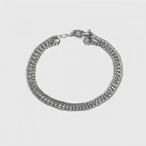 Custom mens silver bracelet, an absolut amazing seller
