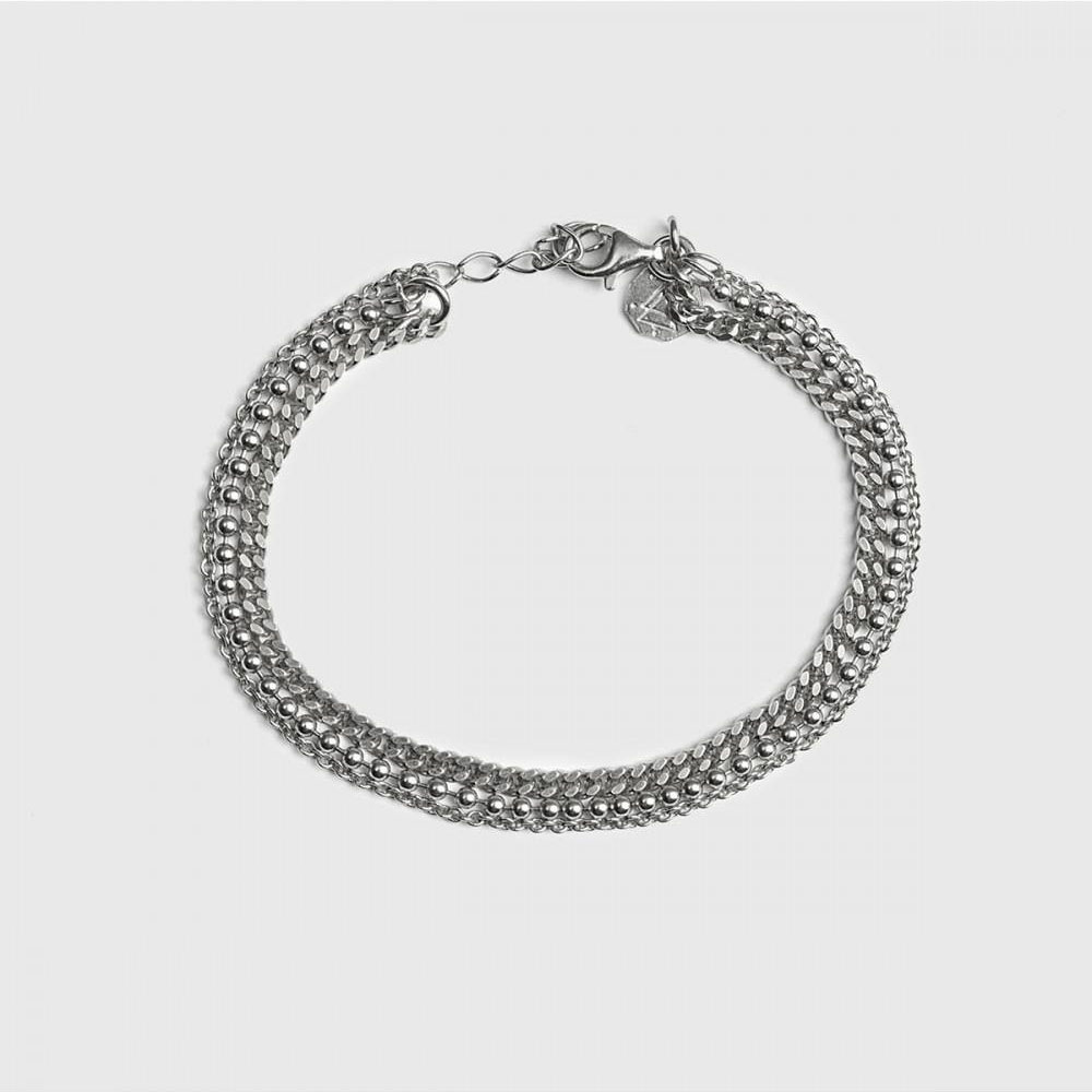 Custom mens silver bracelet, an absolut amazing seller
