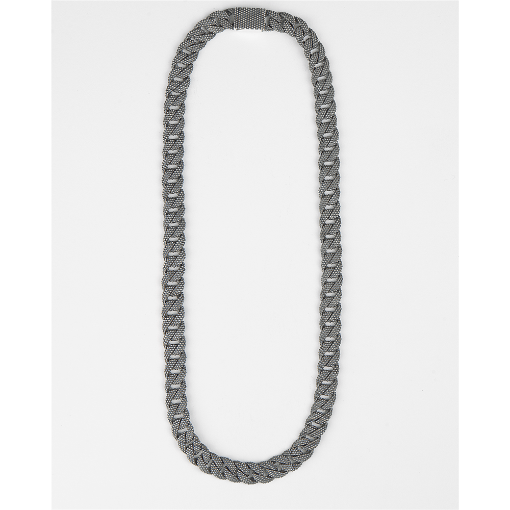 Custom necklace design manufacturer,creat your small dotted curb necklace collection wholesaler