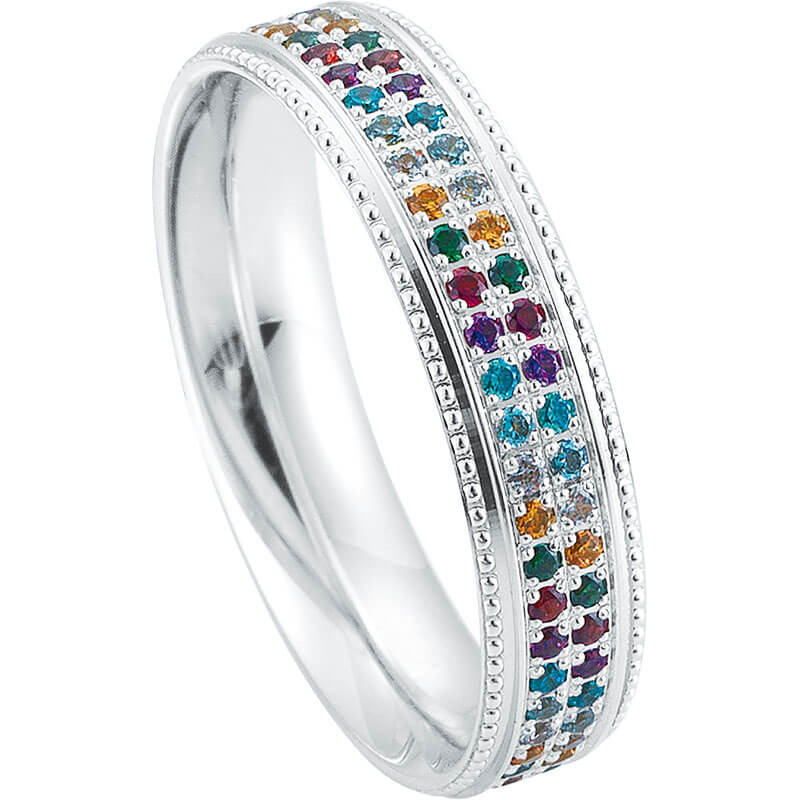 Brugerdefinerede personlige ring smykker med navn på det engros