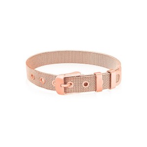 Joias de estilos populares personalizados para pulseira banhada a ouro rosa