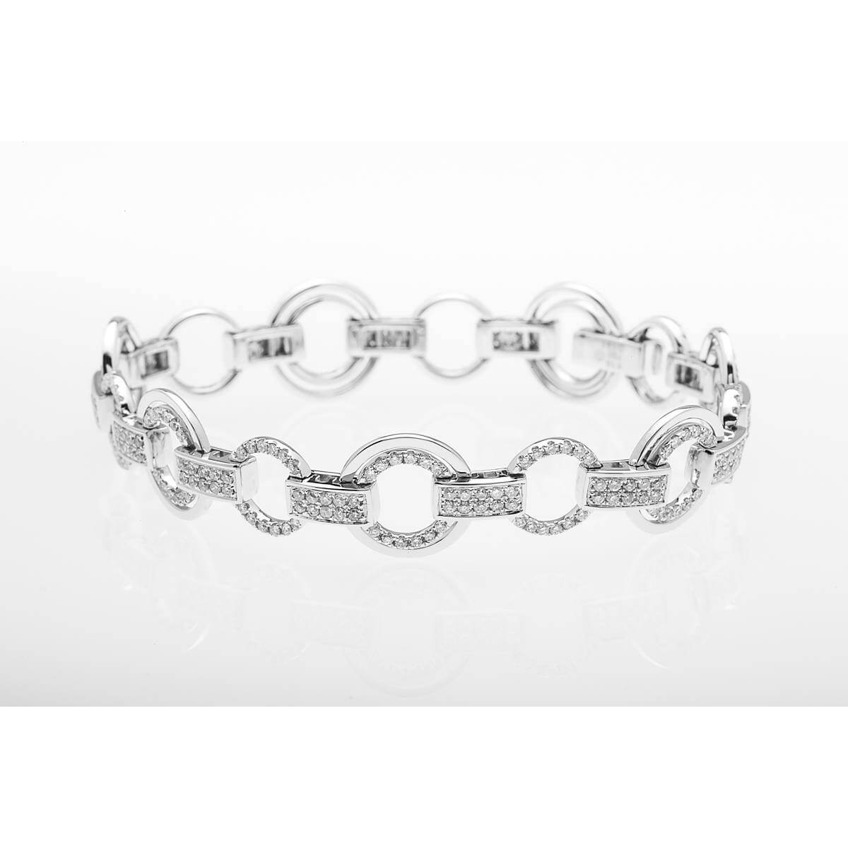 Groothandel Custom rhodium plated armband groothandel OEM / ODM juweliersware vervaardiger