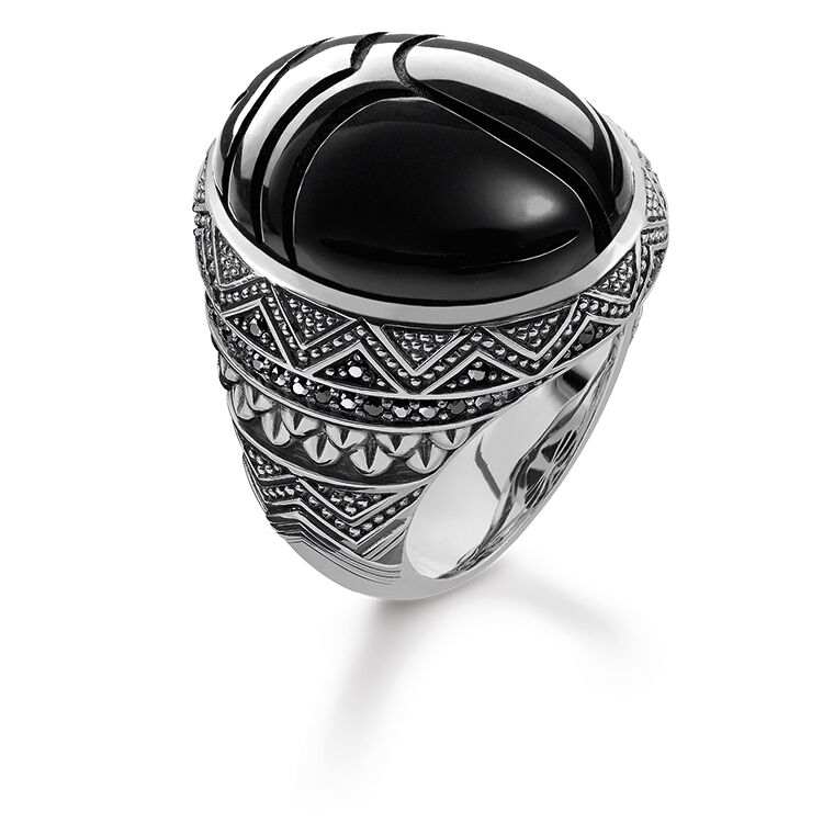 Grossist OEM/ODM-smycken Anpassade ringsmycken med dess konstfulla mönstring och abstrakt design