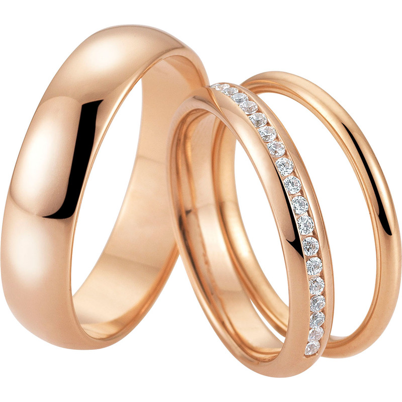Pasgemaakte roos-vergulde ring is een van die gewildste vergulde juweliersware
