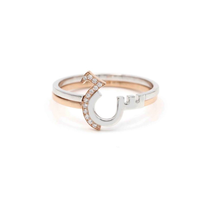 Los anillos personalizados de oro rosa vermeil son una de las últimas tendencias en joyería en este momento mayorista