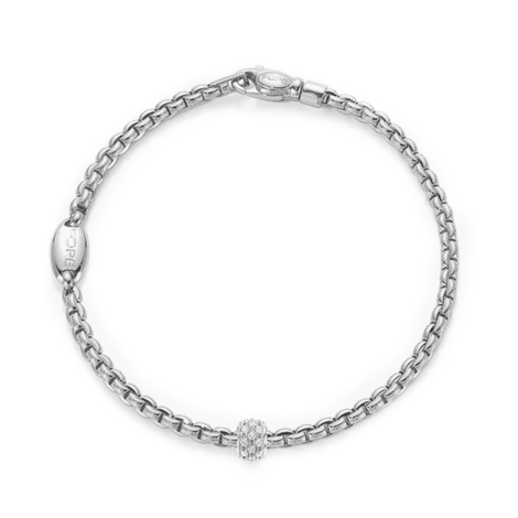 Groothandel Pasgemaakte silwer OEM / ODM Juweliersware armband 925 18k plated of rhodium vir wit silwer verskaffer